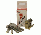 CILINDRO START R STR1030L - 10 x 30 - MEDIO CILINDRO - LEVA LARGA - LATÓN